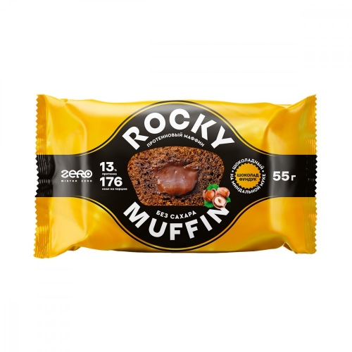 New маффин шоколадный Rocky Muffin (55 г) Mr. Djemius ZERO