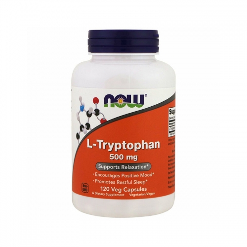 Аминокислота L-tryptophan 500 мг 120 капсул NOW