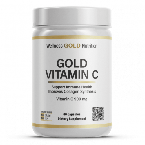 Витамин С (60 кап) Wellness Gold Nutrition