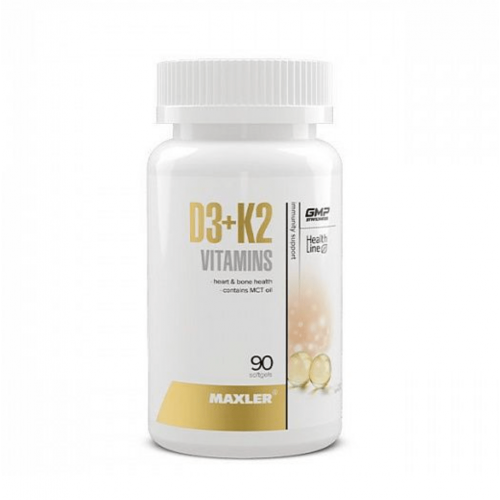 Витамин D3+K2 (90 таб) Maxler