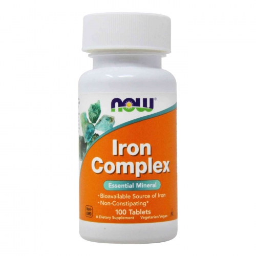 Витаминный комплекс Iron Complex (100 таб) NOW