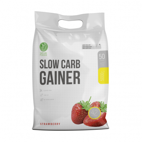 Гейнер Slow carb (5000 г) Nature Foods