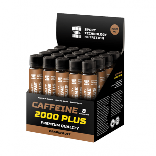Концентрированный энергетик Caffeine 2000 plus (25 ml) STN (20 шт в уп)