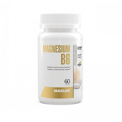 Минерально-витаминный комплекс Magnesium B6 (60 таб) Maxler