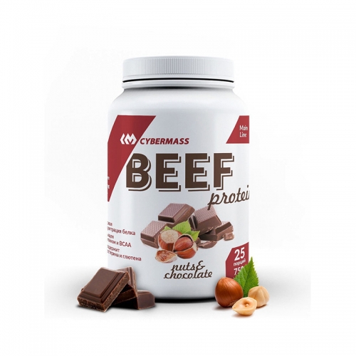 Протеин Beef protein cocktail Cybermass (750 г)