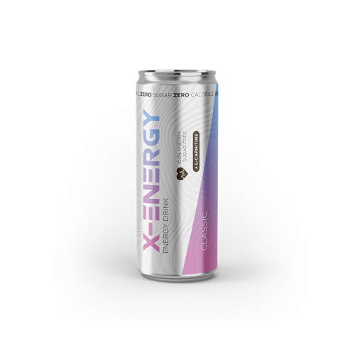 Энергетический напиток без сахара (500 мл) X-ENERGY (12 шт в уп)
