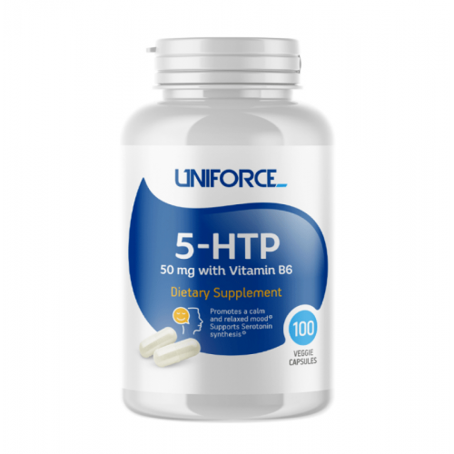 5-HTP+Vitamin B6 (100кап) UNIFORCE