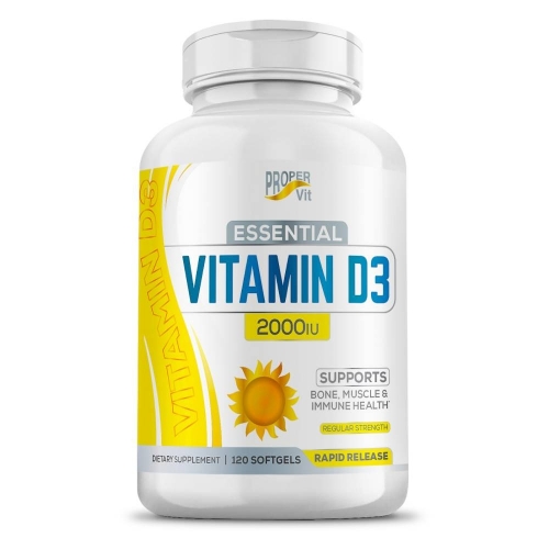 Vitamin D3 2000 IU (120 кап) Proper Vit