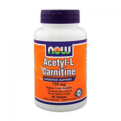 Жиросжигатель Acetyl L-Carnitine NOW (750 мг, 90 таблеток)