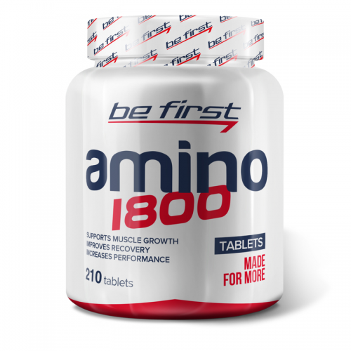 Аминокислоты Amino 1800 Be first (210 таблеток)