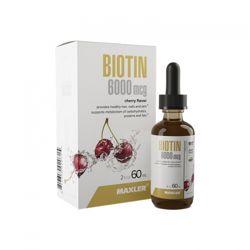 Biotin 6000 мкг (65 г) Maxler