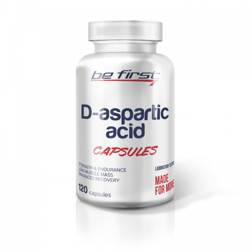 Бустер тестостерона Be first D-aspartic acid (120 капсул)