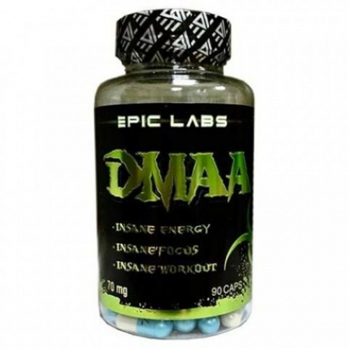 Предтренировочная добавка DMAA (90 капсул) Epic Labs