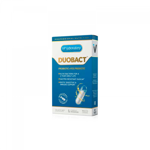 Комплекс на основе пребиотиков и пробиотиков Duobact VP Lab (10 капсул)