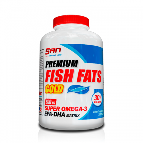 Рыбий жир Fish Fats Gold SAN (120 капсул)