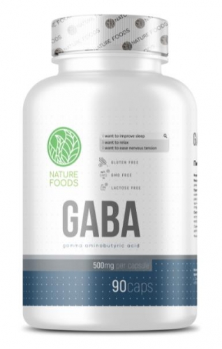 GABA 500 mg (90 caps) Nature Foods