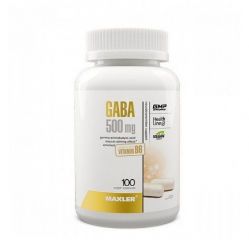 GABA 500 мг (100 кап) Maxler