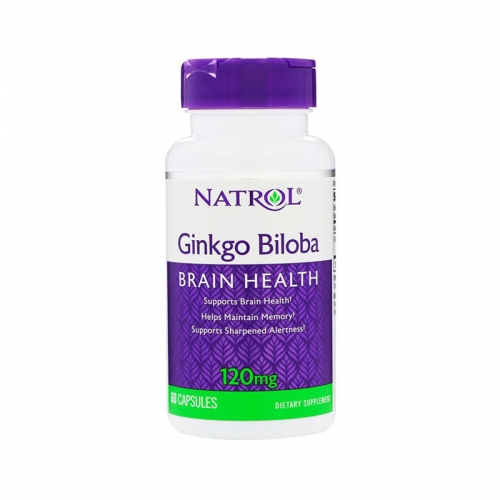 Ginkgo Biloba 120 мг (60 кап) Natrol
