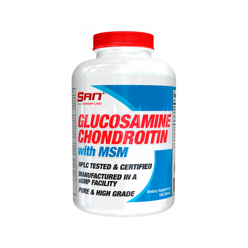 Хондропротектор Glucosamine Chondroitin MSM SAN (180 таблеток)