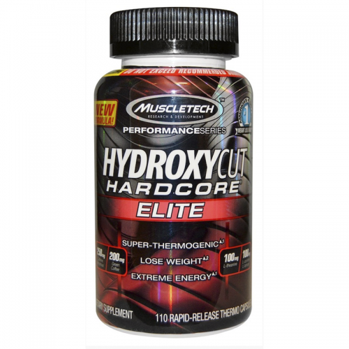 Жиросжигатель Hydroxycut Hardcore Elite Muscletech (110 капсул)