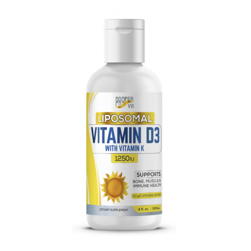 Liposomal Vitamin D3+K2 (60 пор) Proper Vit