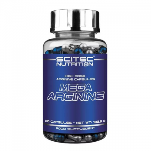 Аргинин Mega arginine Scitec (90 капсул)