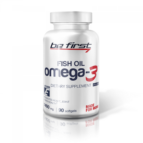 Omega 3 + витамин E Be first (90 гелевых капсул)
