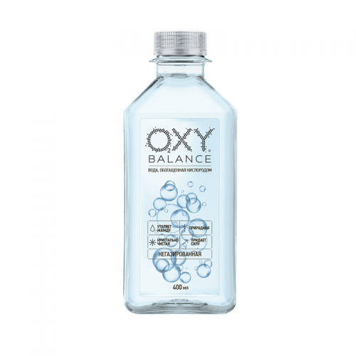 Кислородная вода Oxy balance (400 мл) (9 шт в уп)