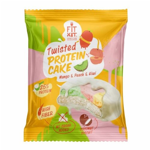 Протеиновое печенье Protein Twisted Cake (70г) Fit Kit