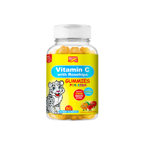 Vit for Kids Vitamin C + Rosehips (60 Yummy Gummies) Proper Vit