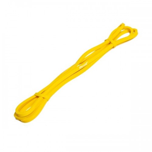 Резинка для фитнеса (эспандер) FitRule (1000см х 15 кг) (Желтый)