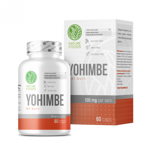 Yohimbe extract 100 mg (60 таб) Nature Foods