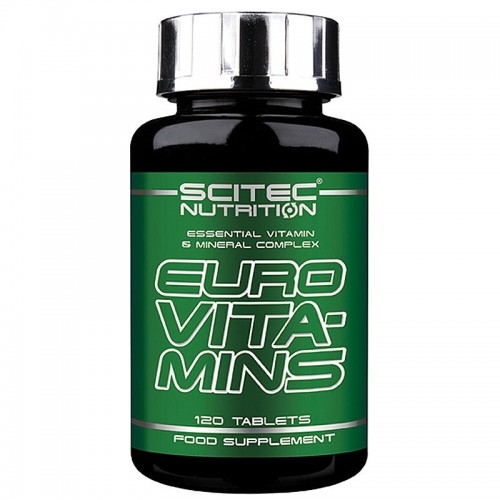 Витаминно-минеральный комплекс Euro Vita-mins (120 таб) Scitec