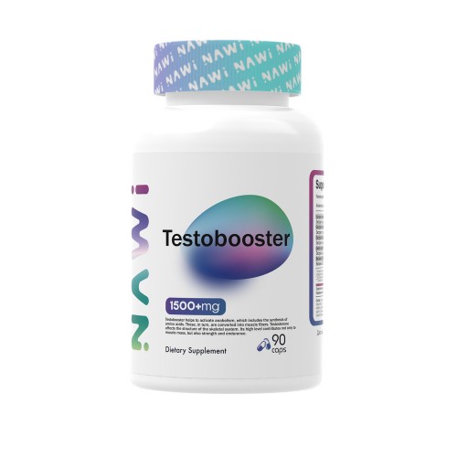 Тестобустер Testobooster 1500+ mg (90 кап) NAWI