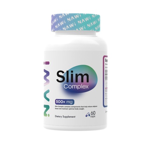 Жиросжигатель Slim Complex 500+ mg (60 кап) NAWI