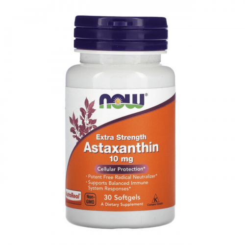 Astaxanthin 10 mg (30 кап) NOW