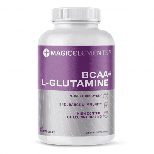 BCAA + L-Glutamine (180 кап) Magic Element