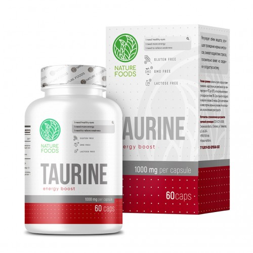 Taurine 1000mg (60 кап) Nature Foods