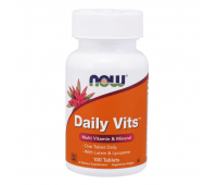 Витаминно-минеральный комплекс Daily vits multi (100 кап) NOW