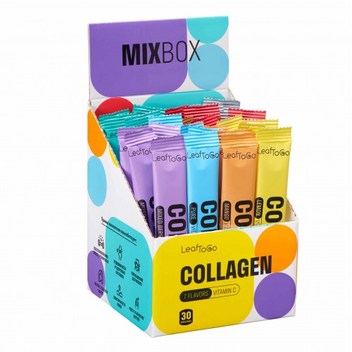 Ассорти Коллагена в пакетиках Collagen Mix Box (30 шт) Leaf To Go