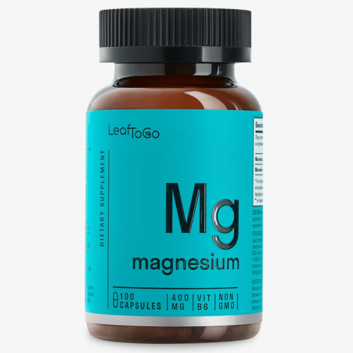 Цитрат Магния Magnesium Citrate (100 кап) Leaf To Go
