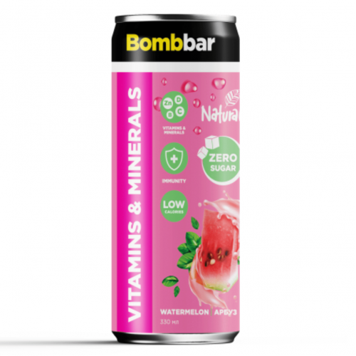 Лимонад витаминизированный (330 мл) Bombbar (12 шт в уп)
