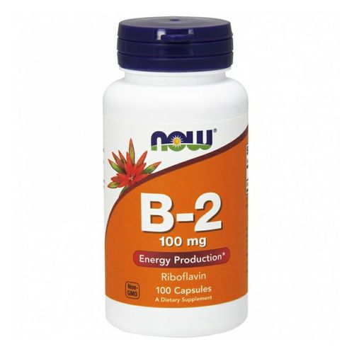 Витамин B-2 100 mg (100 кап) NOW