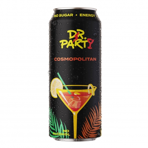 Тонизирующий безалкогольный напиток (450 мл) Dr.PARTY (12 шт в уп)